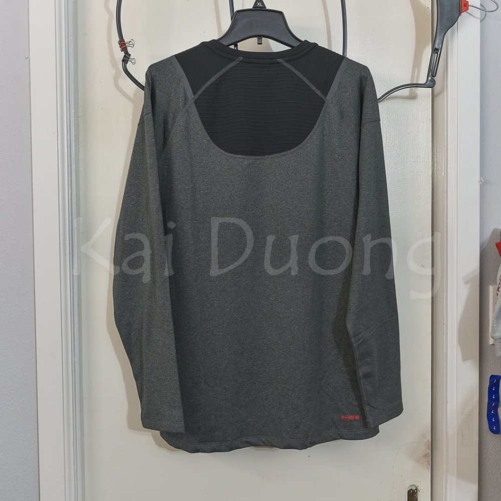 Spyder men active long sleeve Performance tee GRAY - Picture 4 of 6